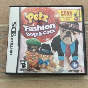 Nintendo DS Petz Fashion Dogz & Catz game
